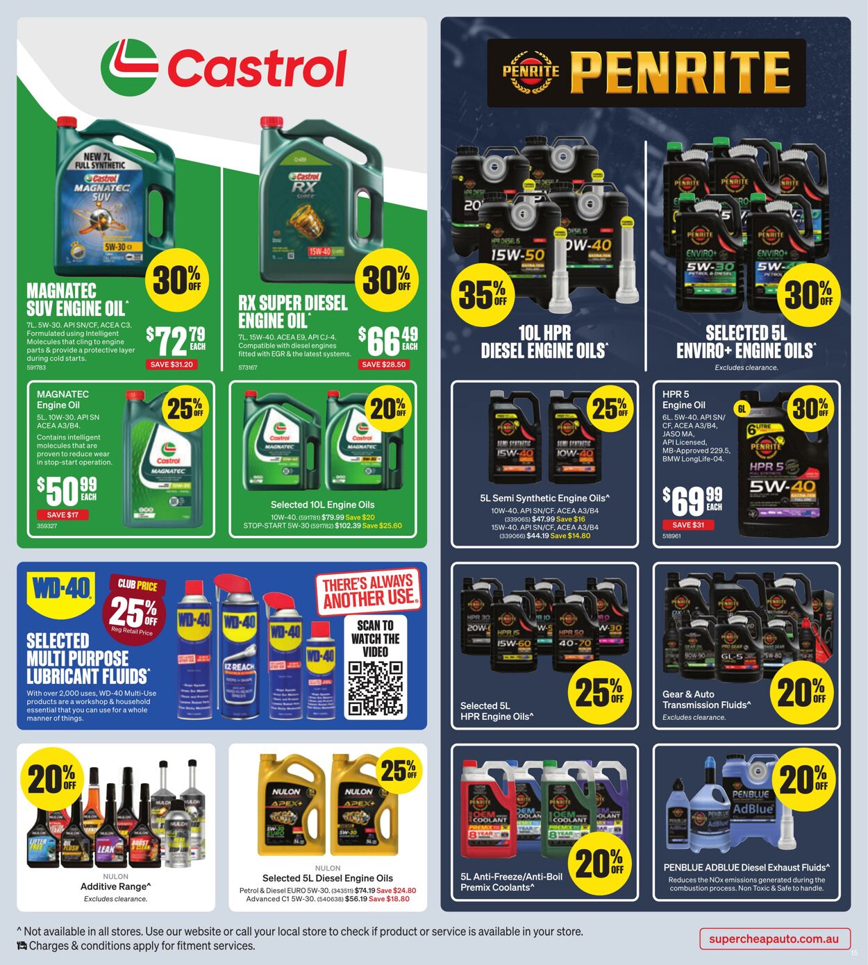 Catalogue Supercheap Auto 05.08.2024 - 18.08.2024