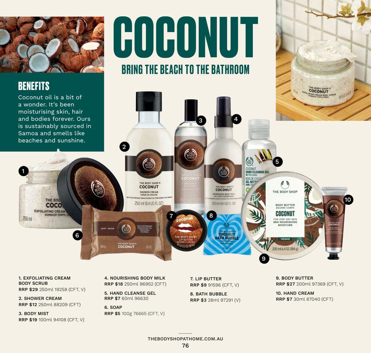 Catalogue The Body Shop 31.03.2021 - 31.08.2021