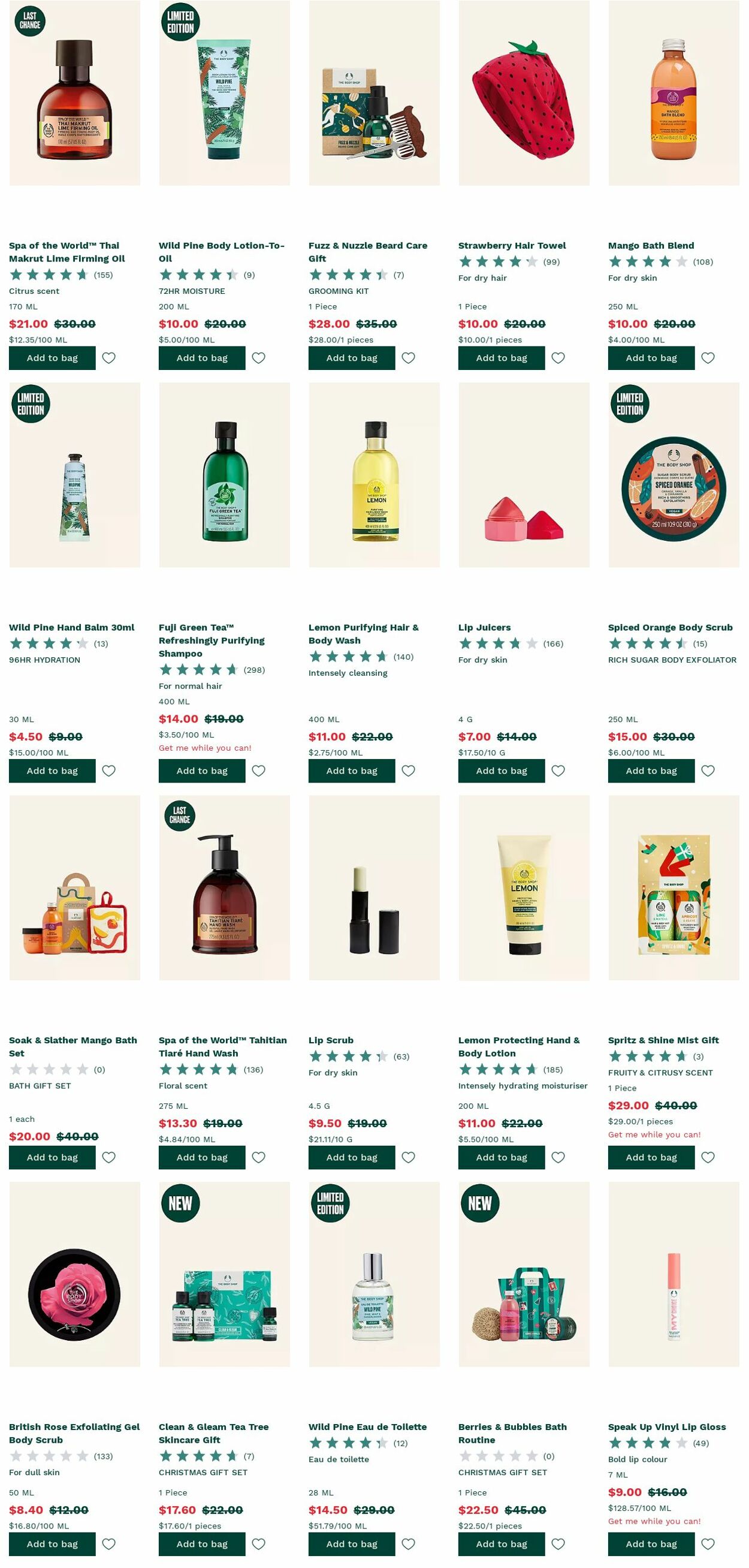 Catalogue The Body Shop 26.12.2022 - 04.01.2023