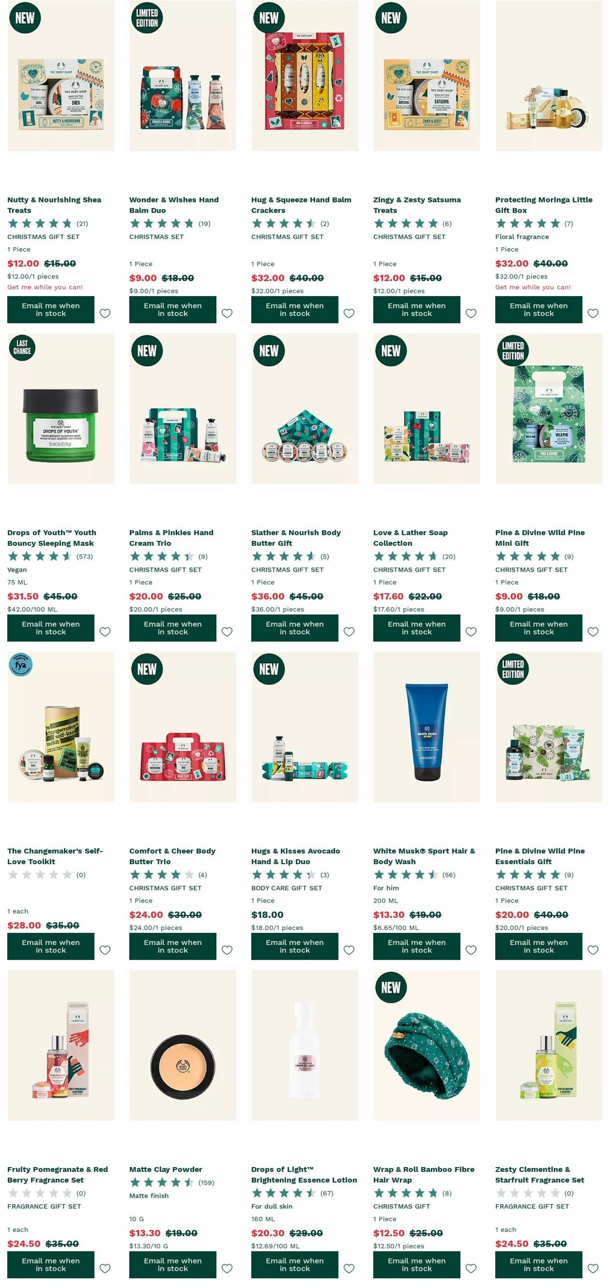 Catalogue The Body Shop 26.12.2022 - 04.01.2023