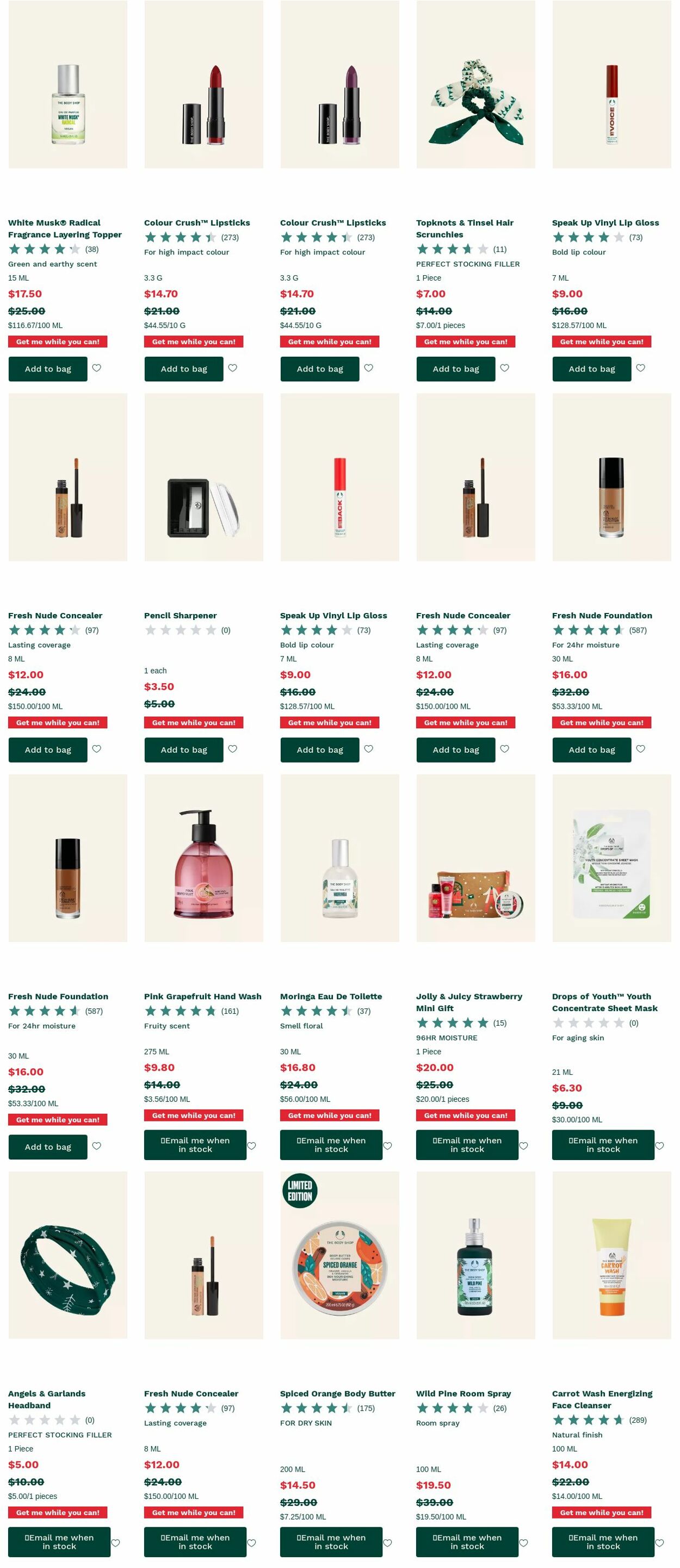 Catalogue The Body Shop 07.08.2023 - 16.08.2023