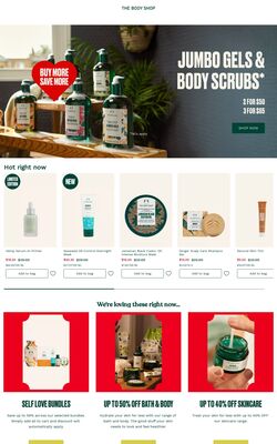 Catalogue The Body Shop 30.12.2024 - 08.01.2025