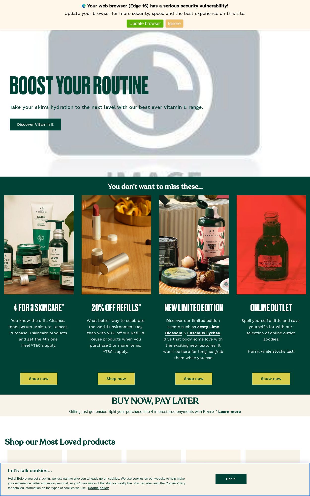 Catalogue The Body Shop 12.06.2023 - 21.06.2023