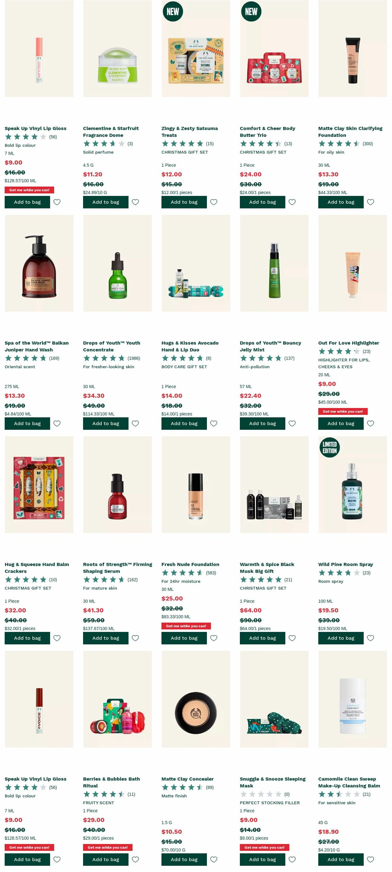 Catalogue The Body Shop 12.06.2023 - 21.06.2023