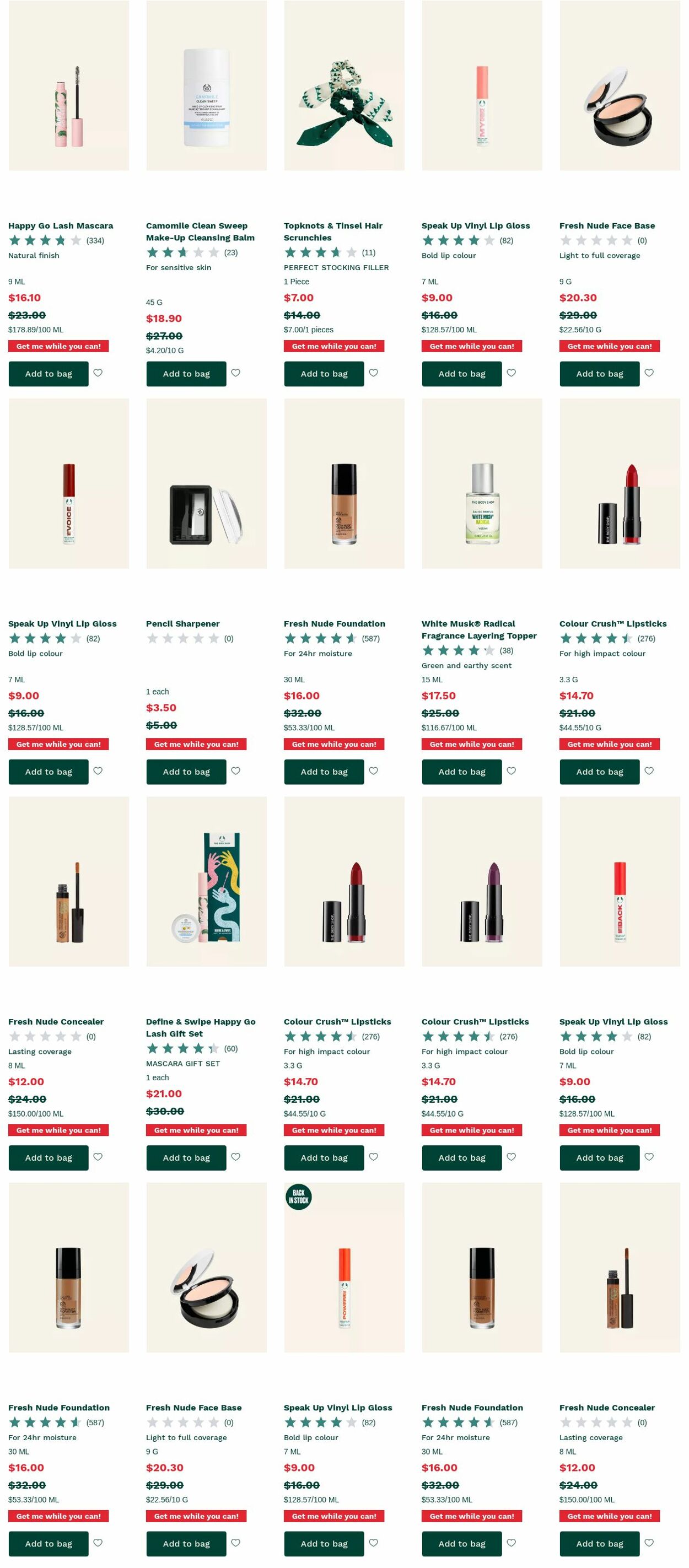 Catalogue The Body Shop 04.09.2023 - 13.09.2023