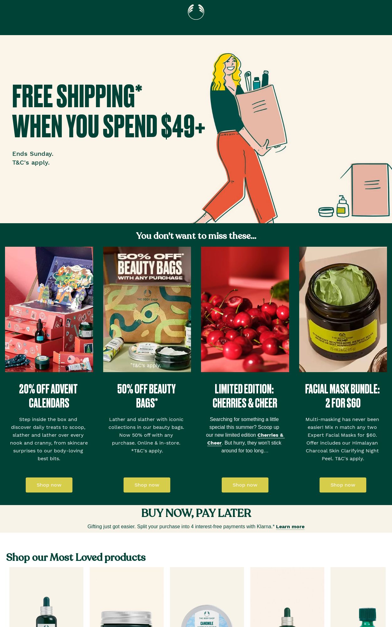 Catalogue The Body Shop 06.11.2023 - 15.11.2023