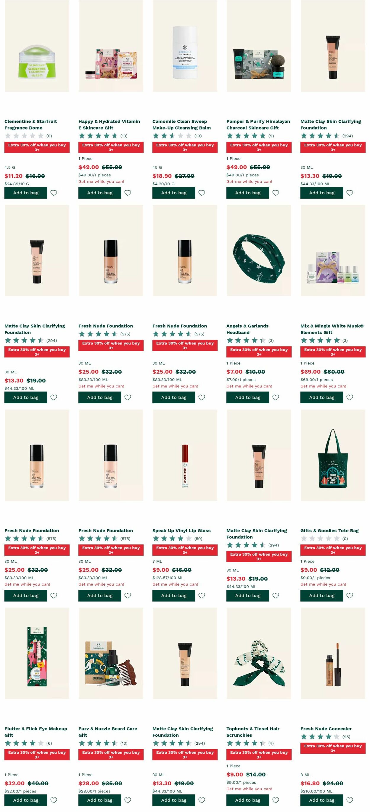 Catalogue The Body Shop 30.01.2023 - 08.02.2023