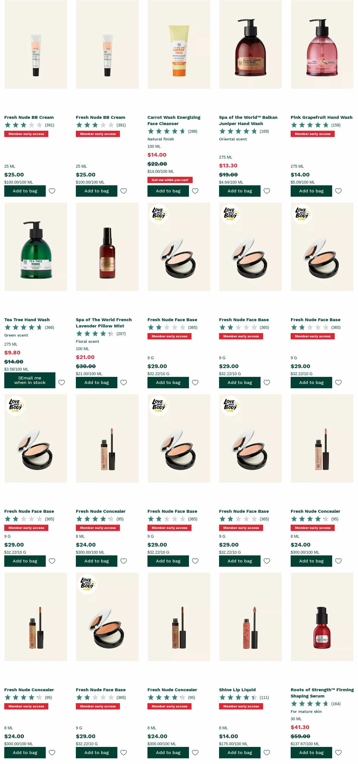 Catalogue The Body Shop 26.06.2023 - 05.07.2023