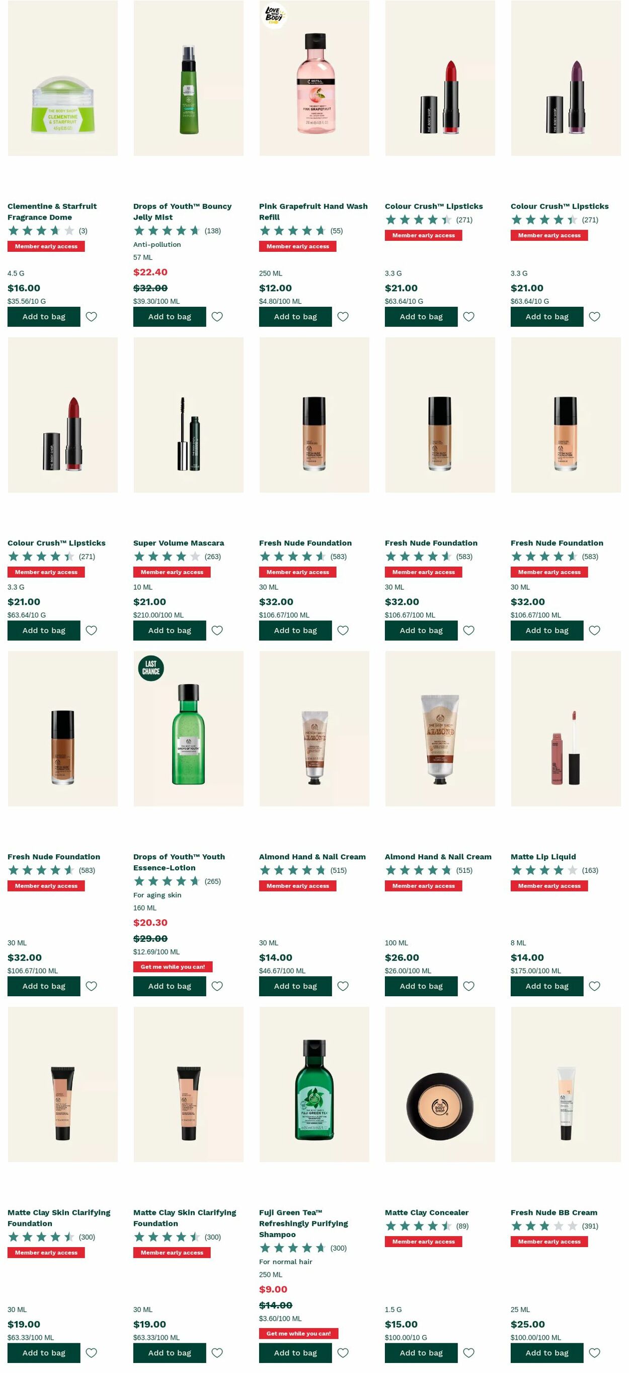 Catalogue The Body Shop 26.06.2023 - 05.07.2023