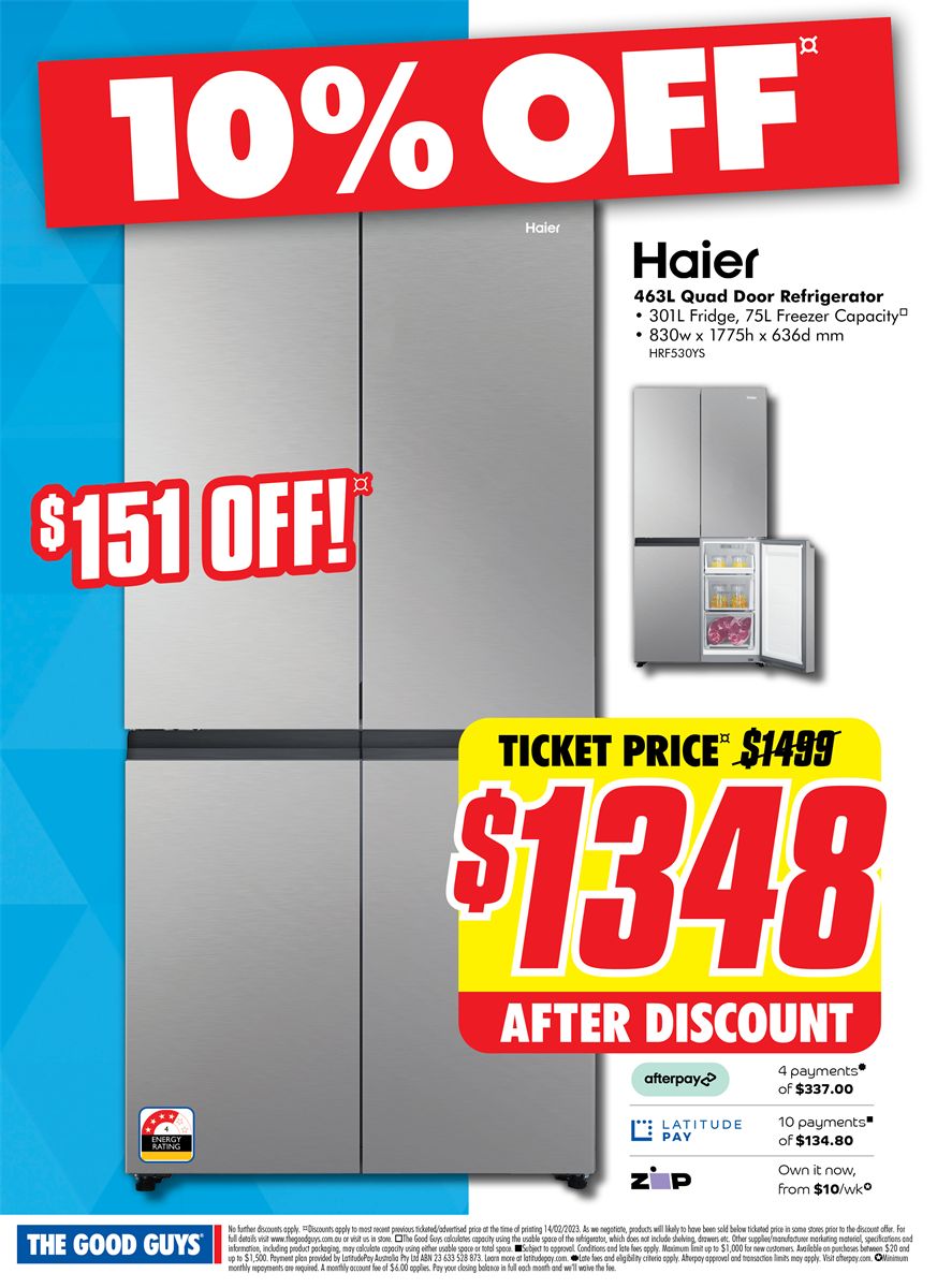 Catalogue The Good Guys 23.02.2023 - 01.03.2023