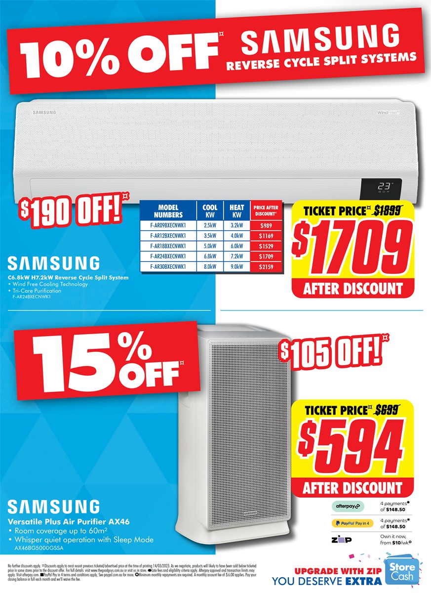 Catalogue The Good Guys 23.03.2023 - 29.03.2023