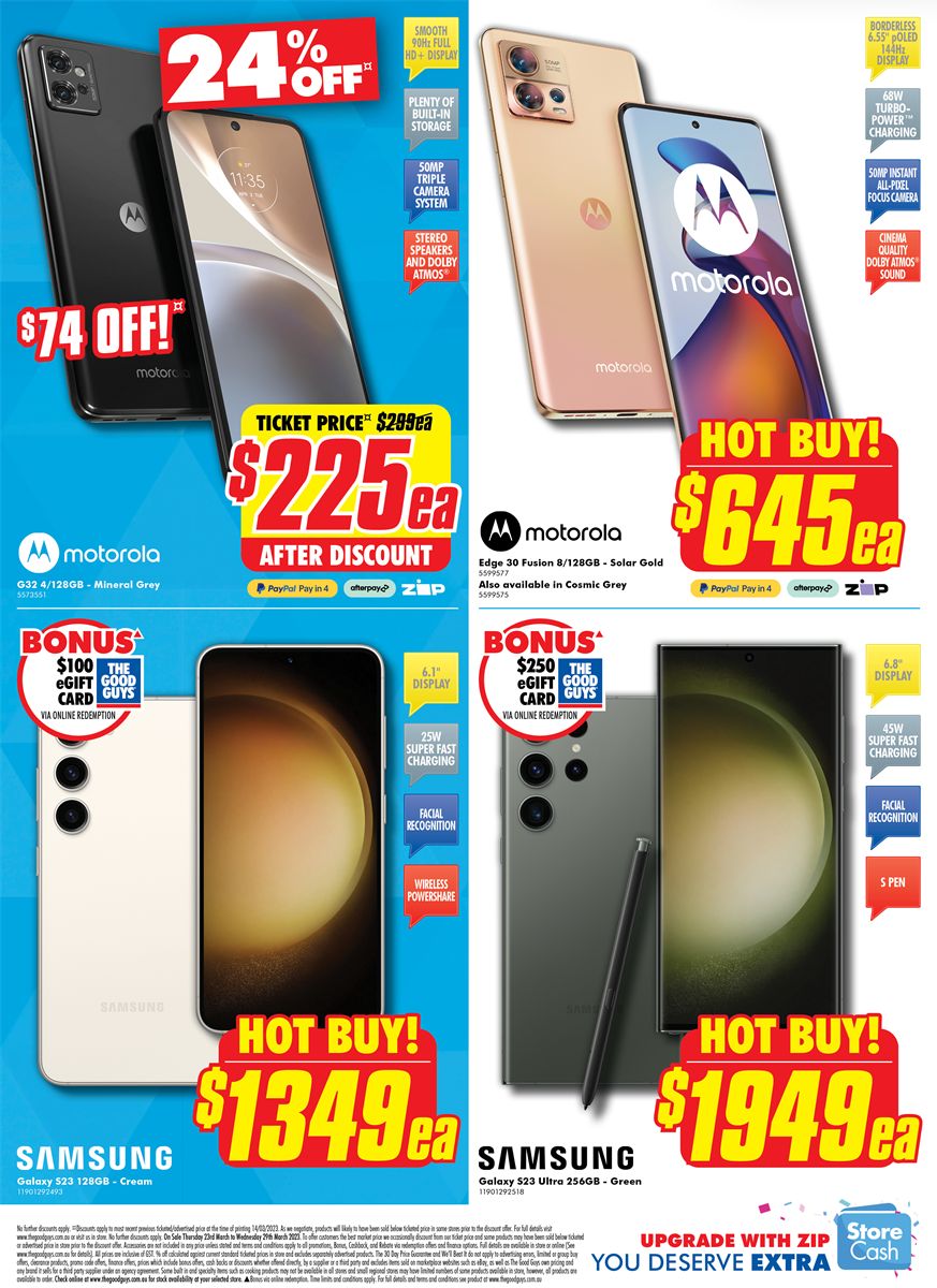 Catalogue The Good Guys 23.03.2023 - 29.03.2023