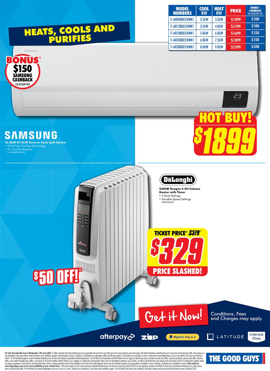 Catalogue The Good Guys 08.06.2023 - 14.06.2023