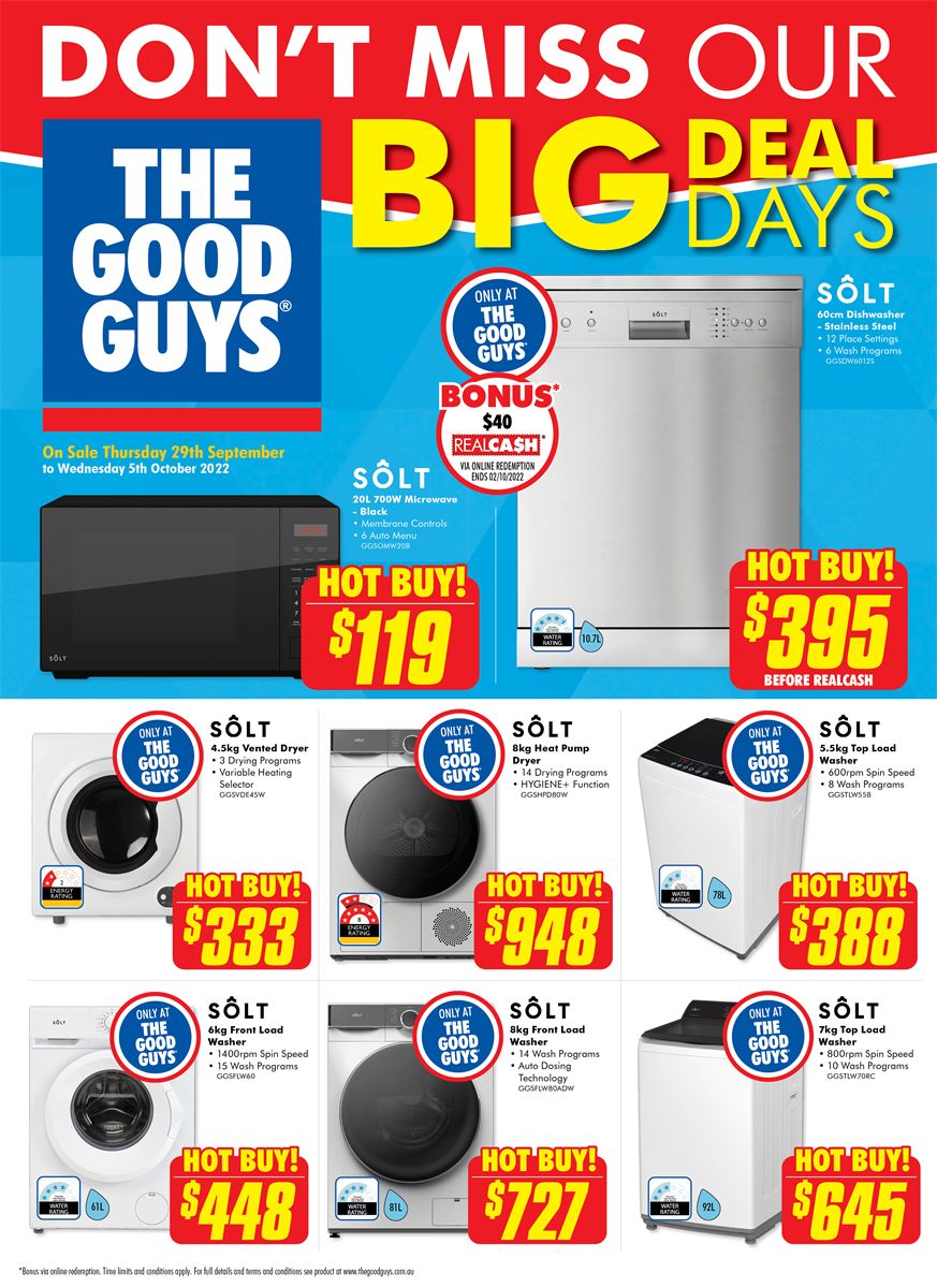 The Good Guys Promotional catalogues