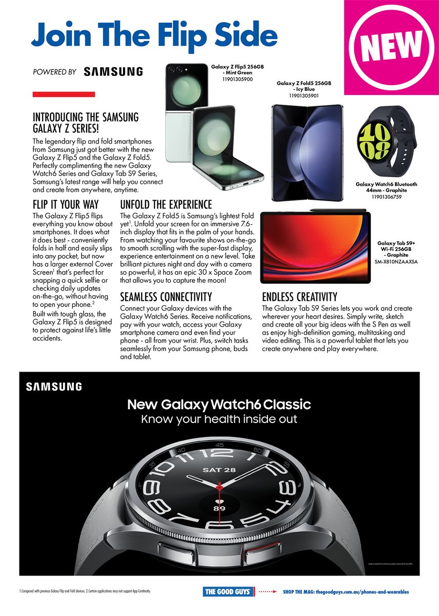 Catalogue The Good Guys 18.08.2023 - 30.09.2023