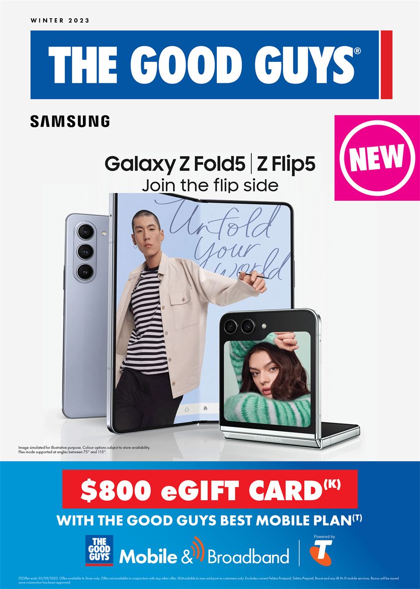 Catalogue The Good Guys 18.08.2023 - 30.09.2023