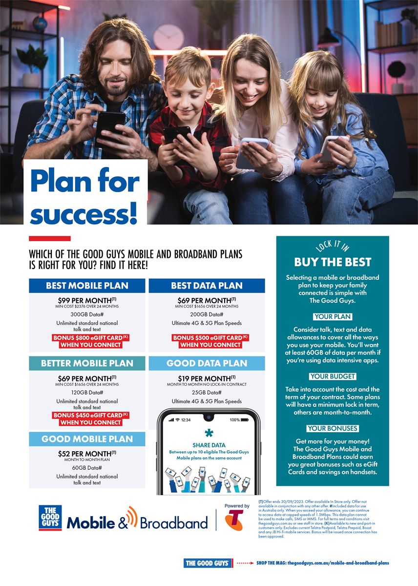 Catalogue The Good Guys 18.08.2023 - 30.09.2023