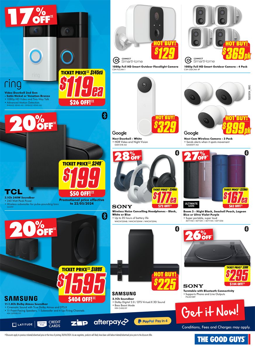 Catalogue The Good Guys 08.05.2024 - 15.05.2024