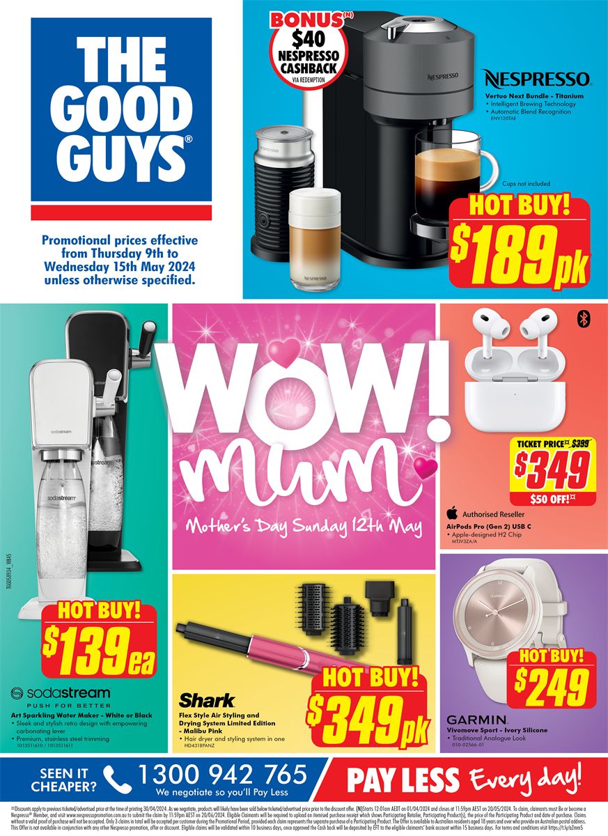 Catalogue The Good Guys 08.05.2024 - 15.05.2024