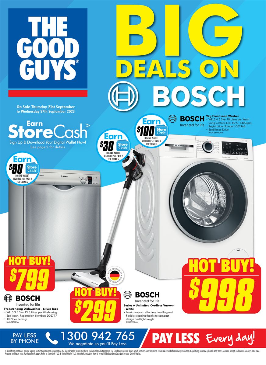 Catalogue The Good Guys 20.09.2023 - 27.09.2023