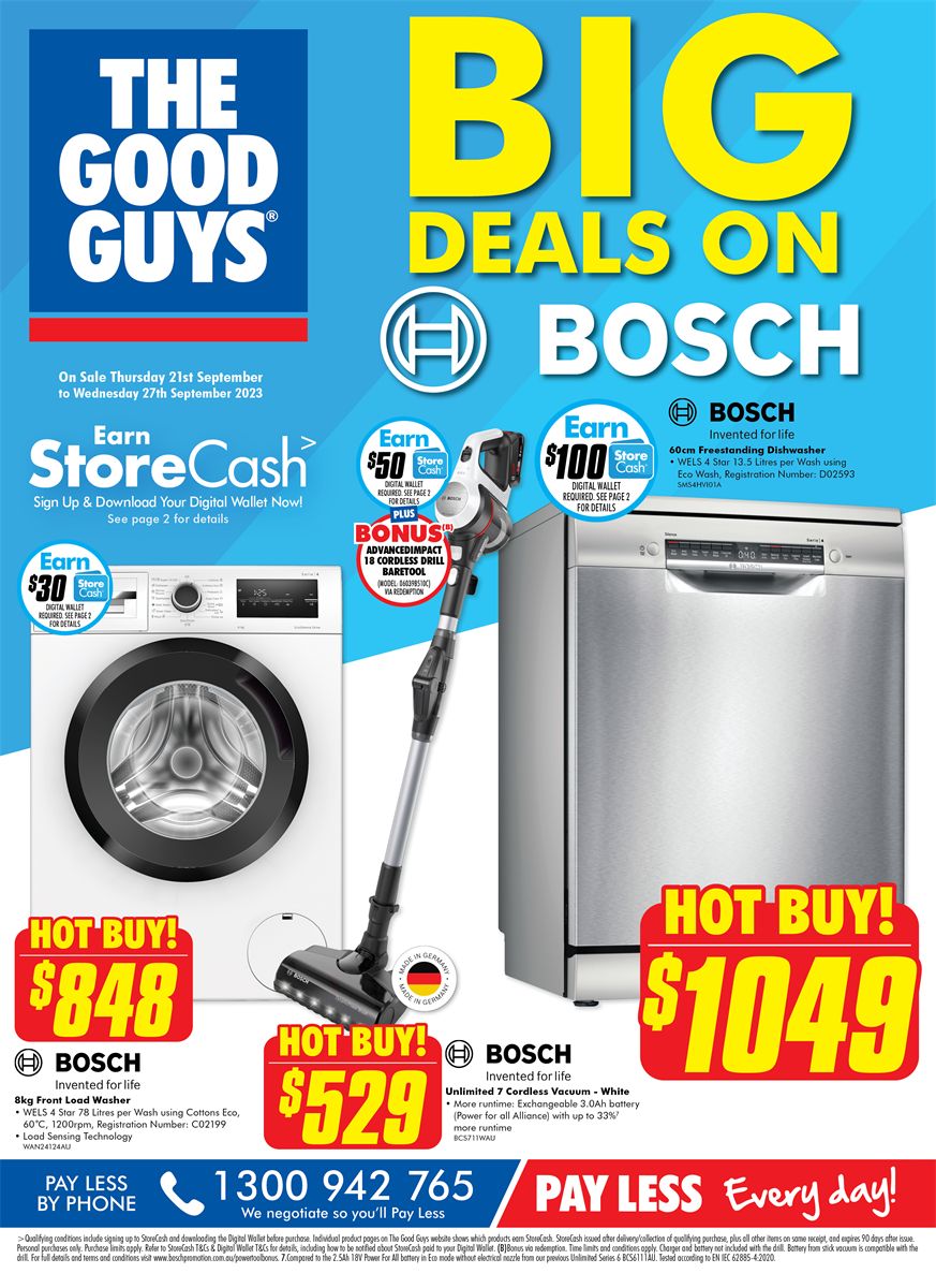 Catalogue The Good Guys 20.09.2023 - 27.09.2023