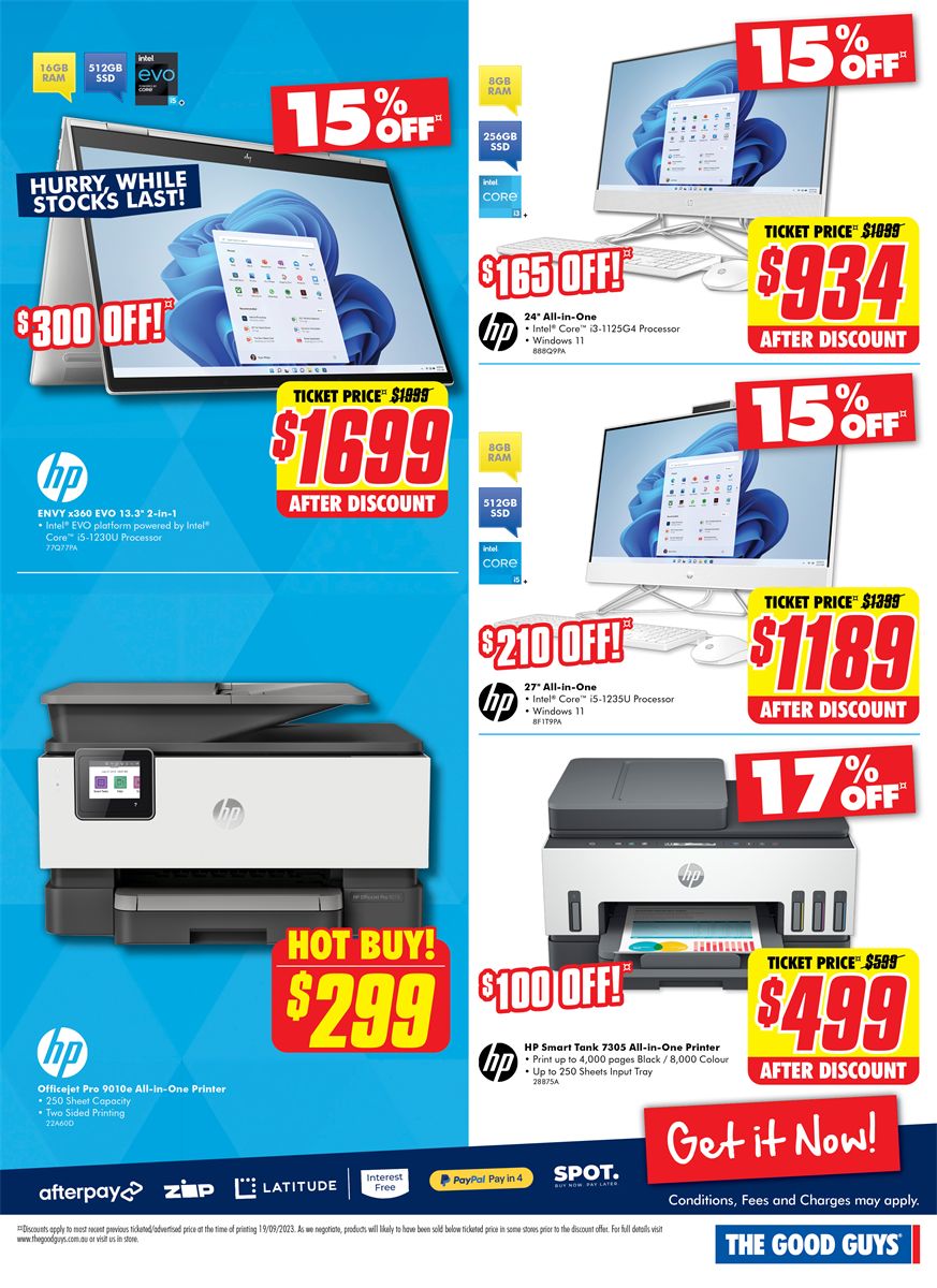 Catalogue The Good Guys 28.09.2023 - 04.10.2023