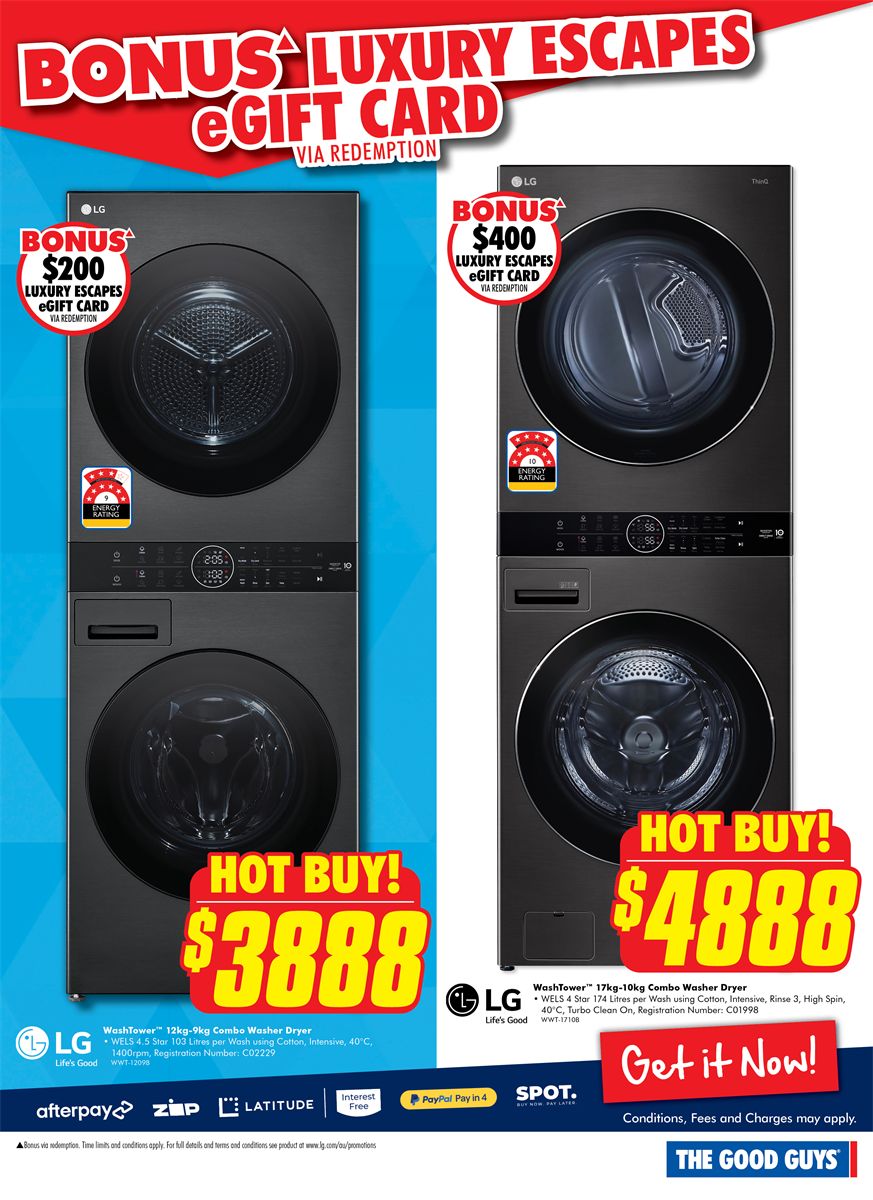 Catalogue The Good Guys 28.09.2023 - 04.10.2023