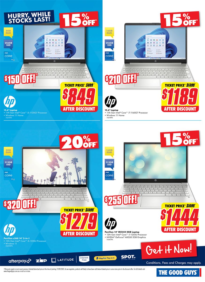 Catalogue The Good Guys 28.09.2023 - 04.10.2023