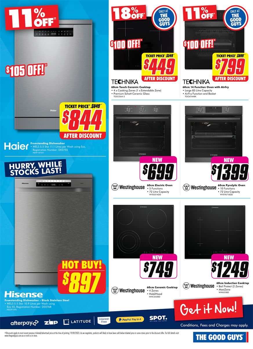 Catalogue The Good Guys 28.09.2023 - 04.10.2023