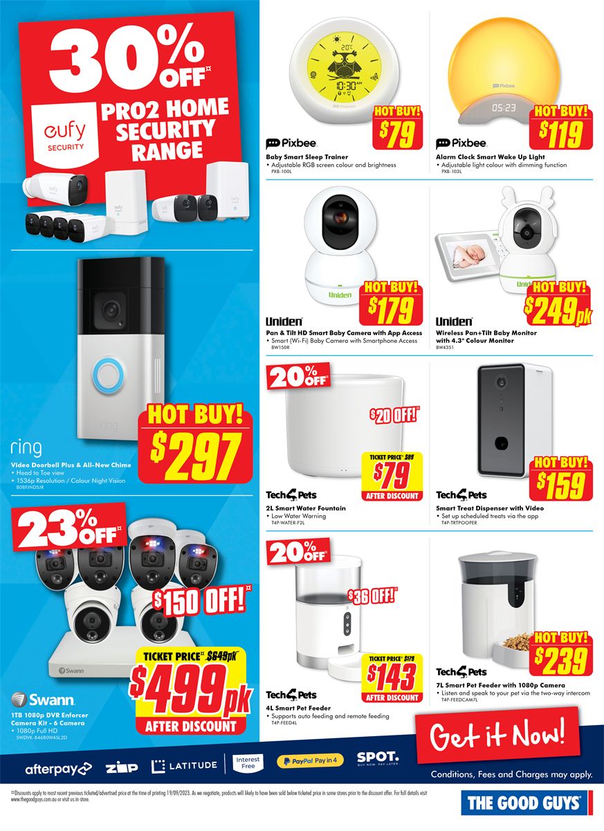 Catalogue The Good Guys 28.09.2023 - 04.10.2023