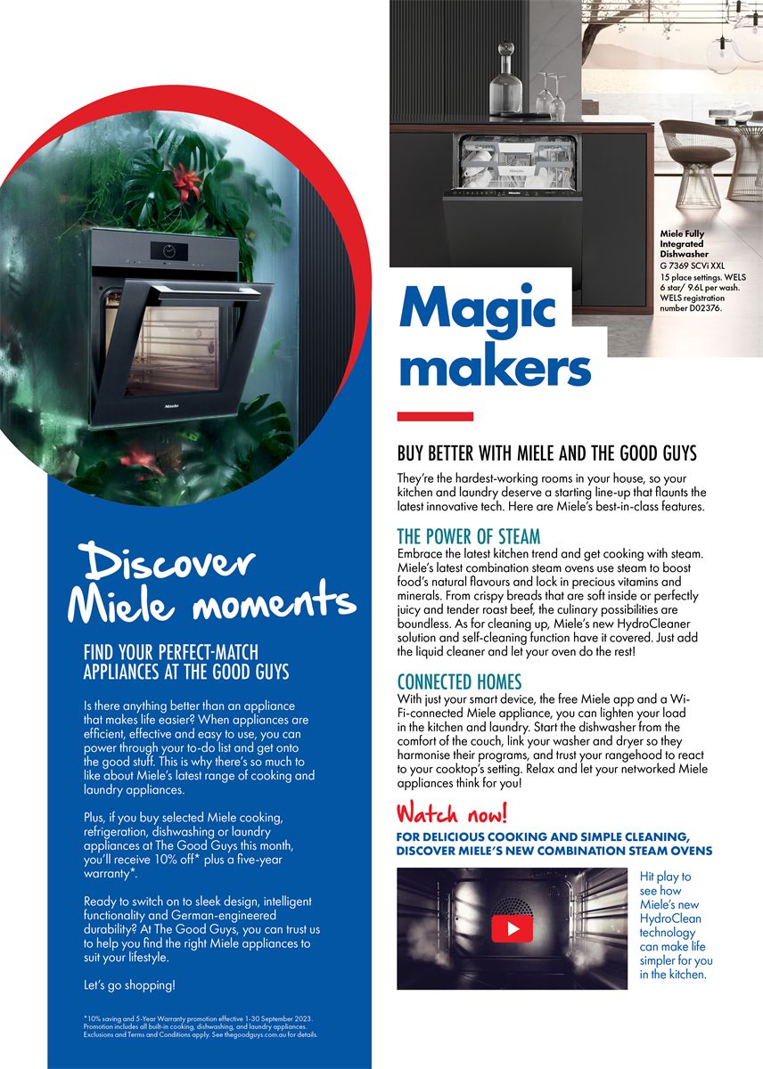 Catalogue The Good Guys 01.09.2023 - 30.09.2023