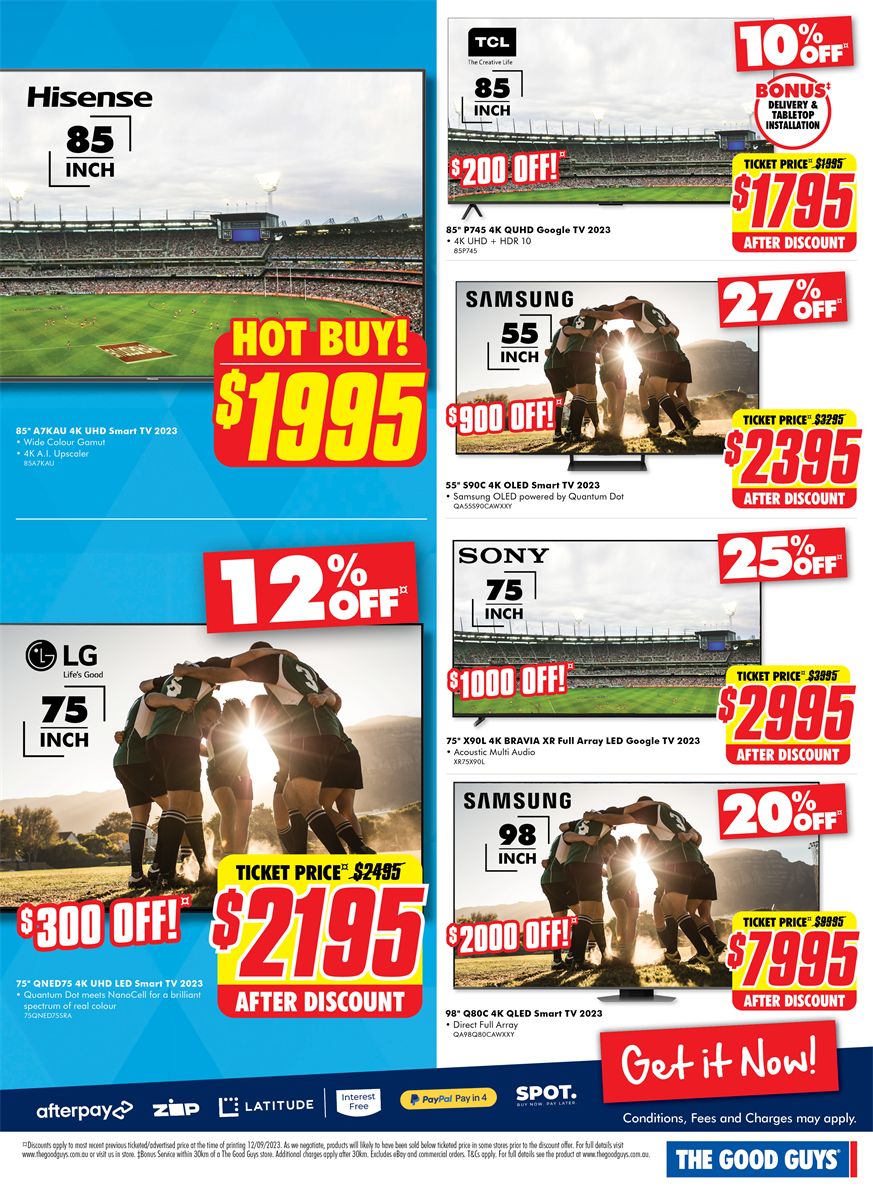 Catalogue The Good Guys 20.09.2023 - 27.09.2023