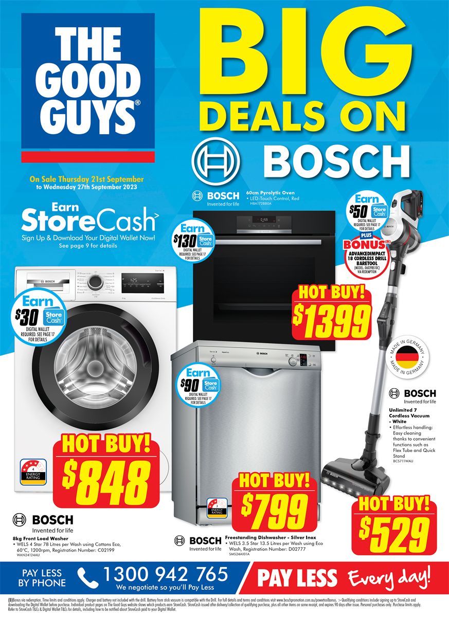 Catalogue The Good Guys 20.09.2023 - 27.09.2023