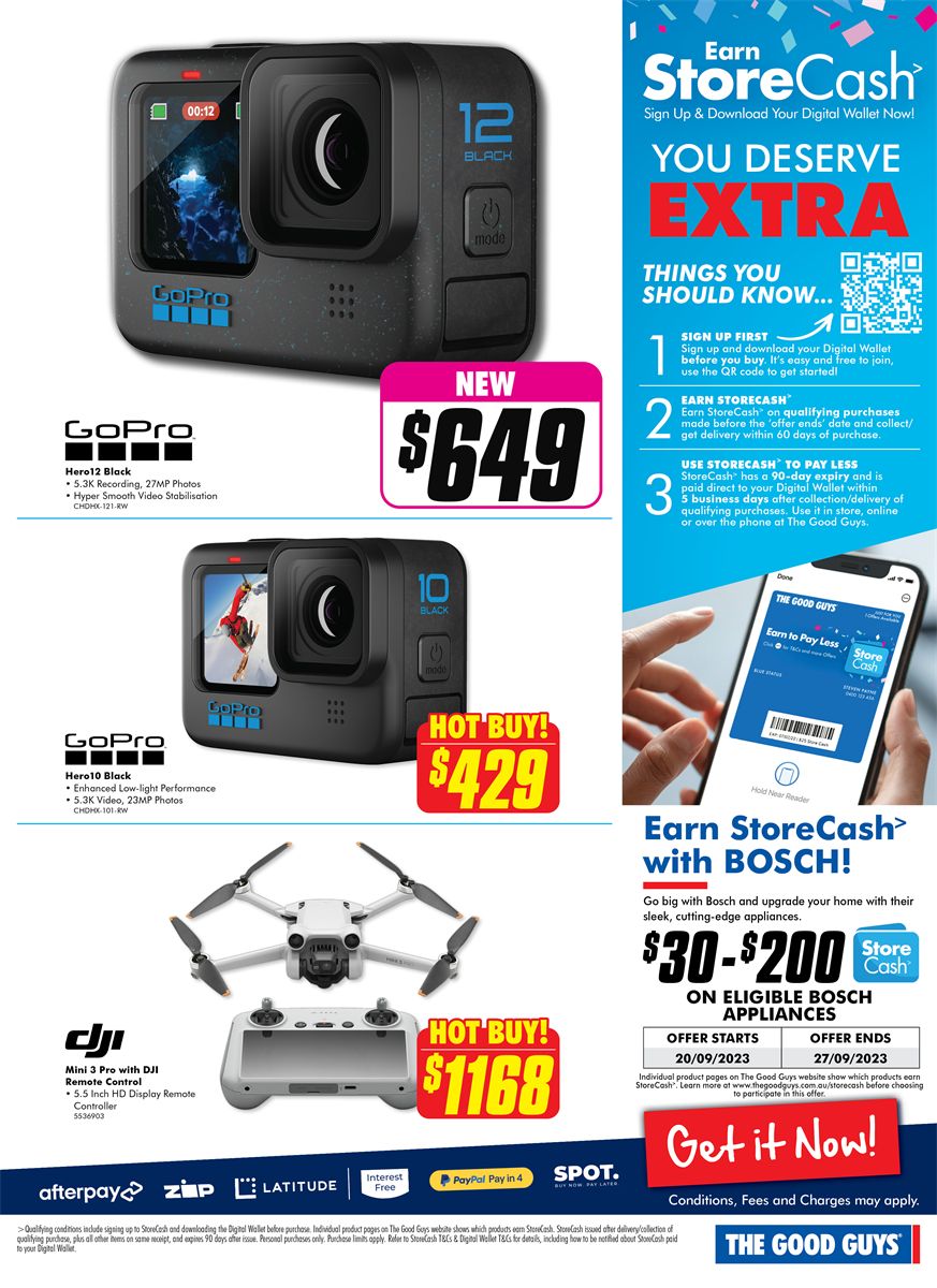 Catalogue The Good Guys 20.09.2023 - 27.09.2023