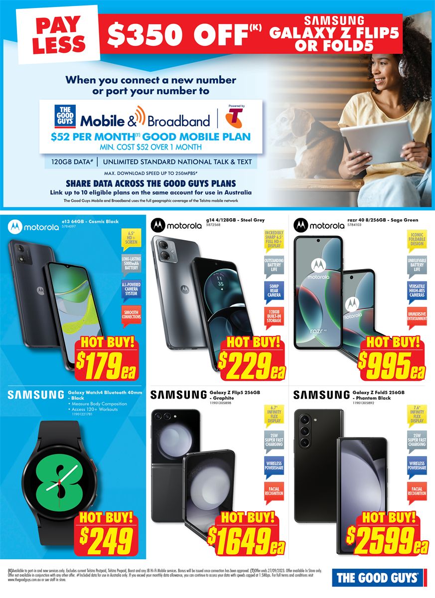 Catalogue The Good Guys 20.09.2023 - 27.09.2023