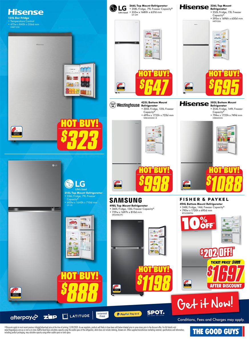 Catalogue The Good Guys 20.09.2023 - 27.09.2023