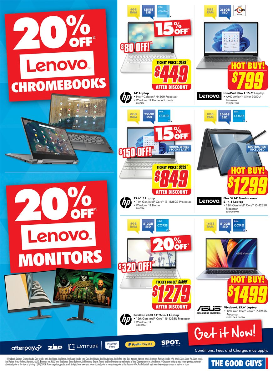 Catalogue The Good Guys 20.09.2023 - 27.09.2023