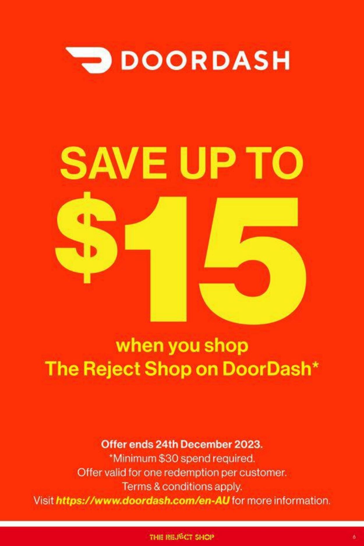 Catalogue The Reject Shop 01.12.2023 - 12.12.2023