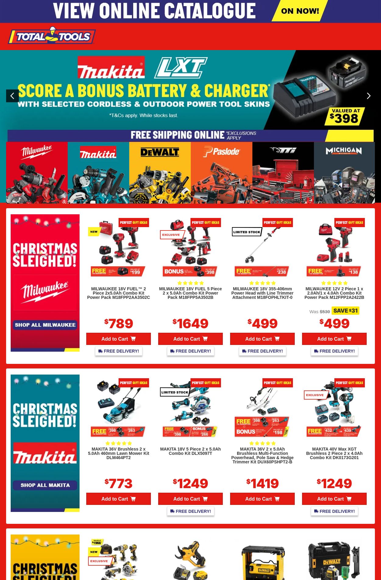 Total Tools Promotional catalogues