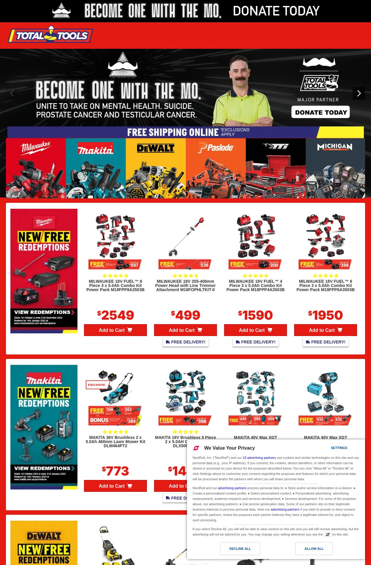 Total Tools Promotional catalogues