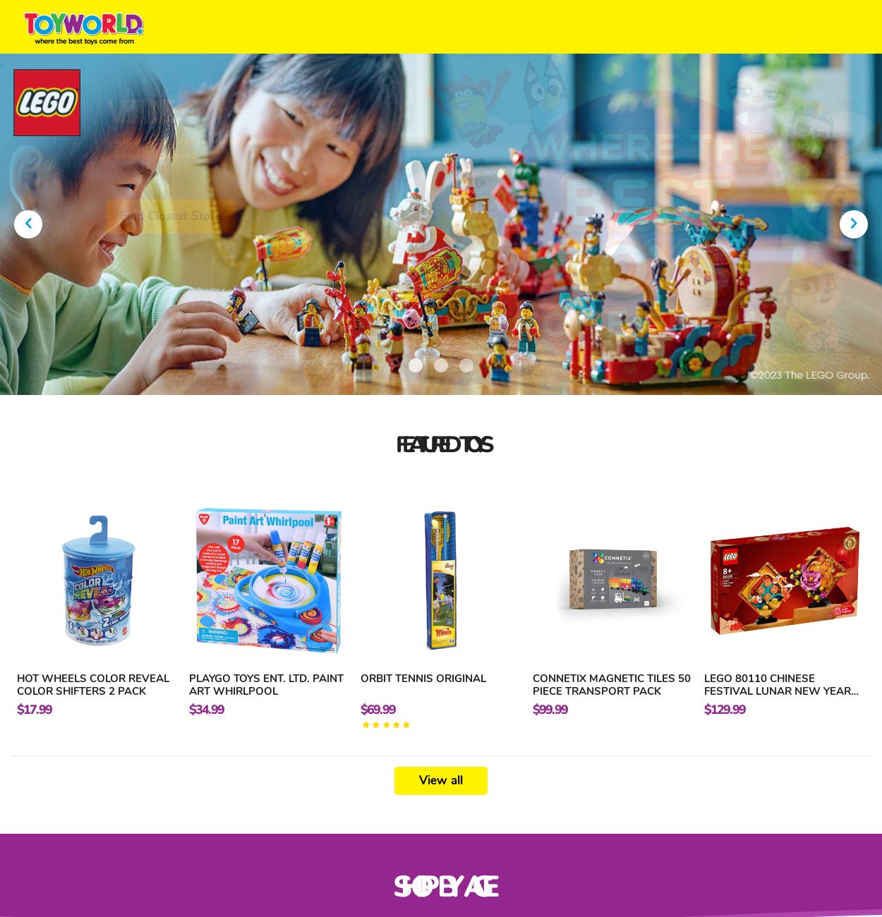 Catalogue ToyWorld 09.01.2023 - 18.01.2023