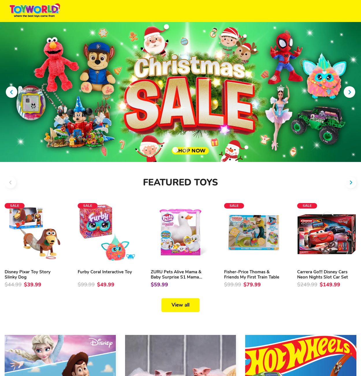 ToyWorld Promotional catalogues