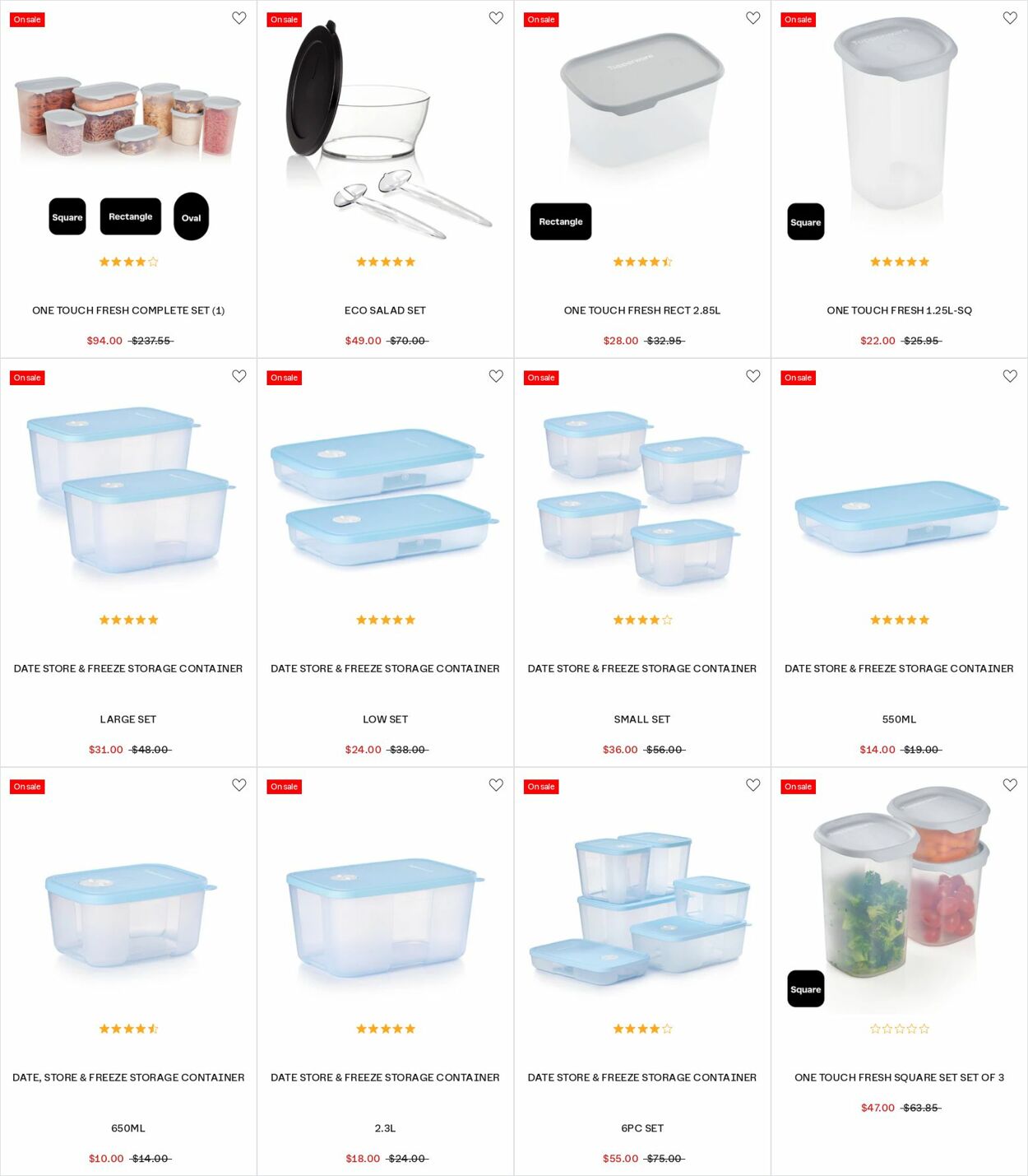 Catalogue Tupperware 12.08.2024 - 21.08.2024