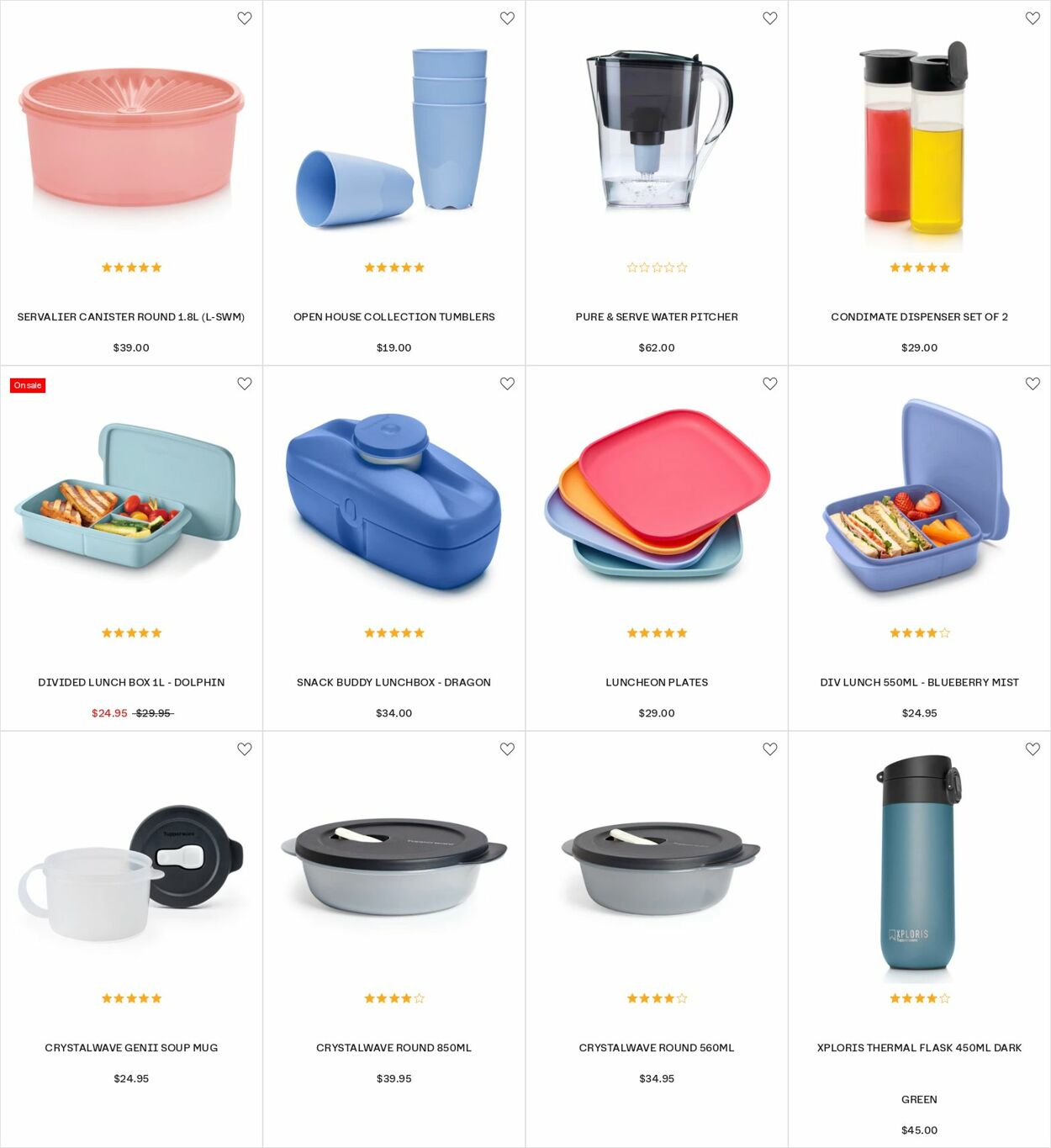 Catalogue Tupperware 12.08.2024 - 21.08.2024