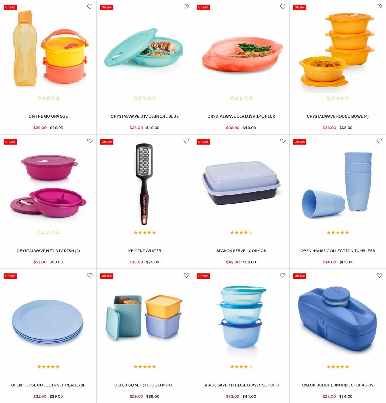 Catalogue Tupperware 22.07.2024 - 31.07.2024