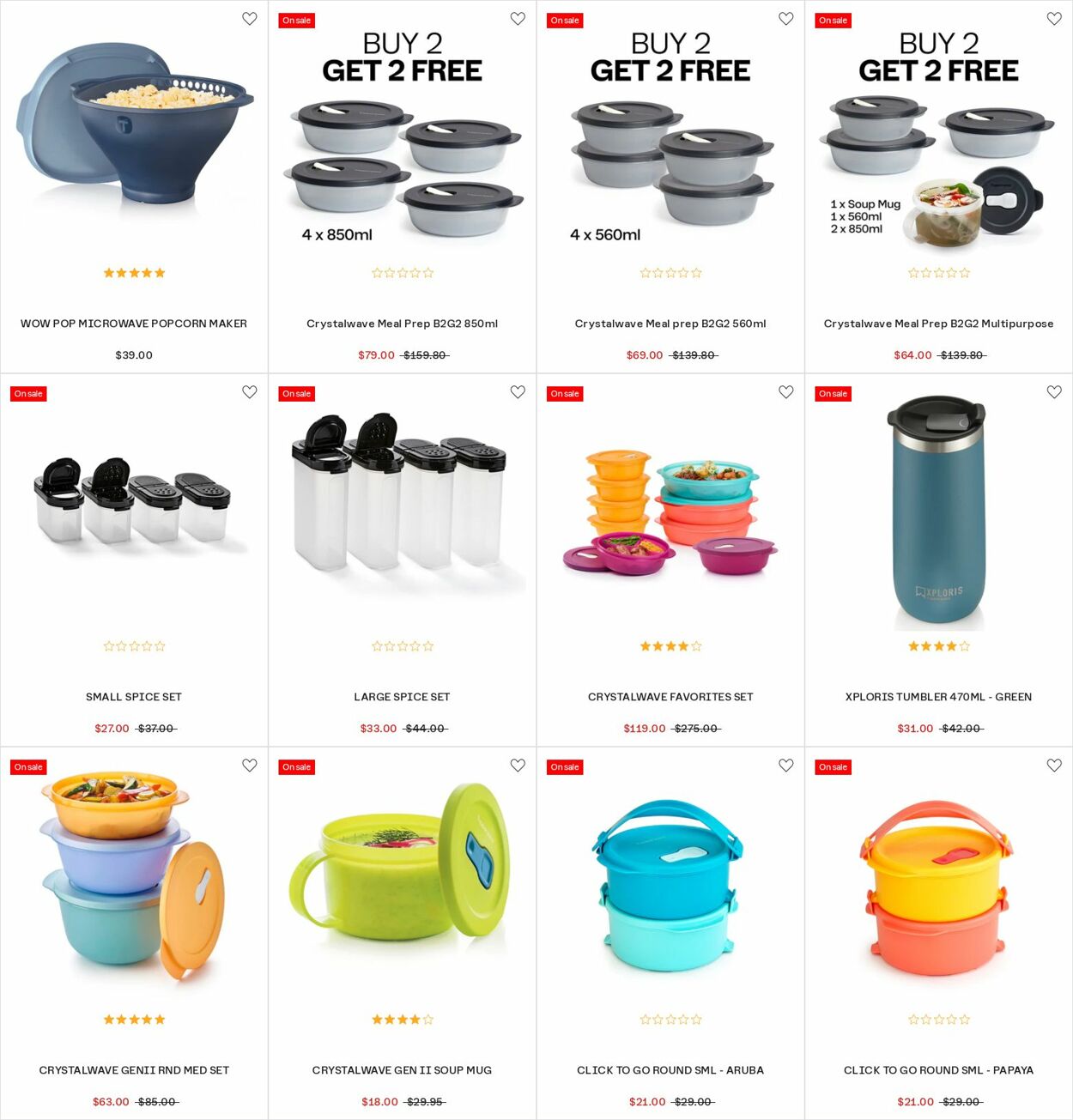 Catalogue Tupperware 22.07.2024 - 31.07.2024