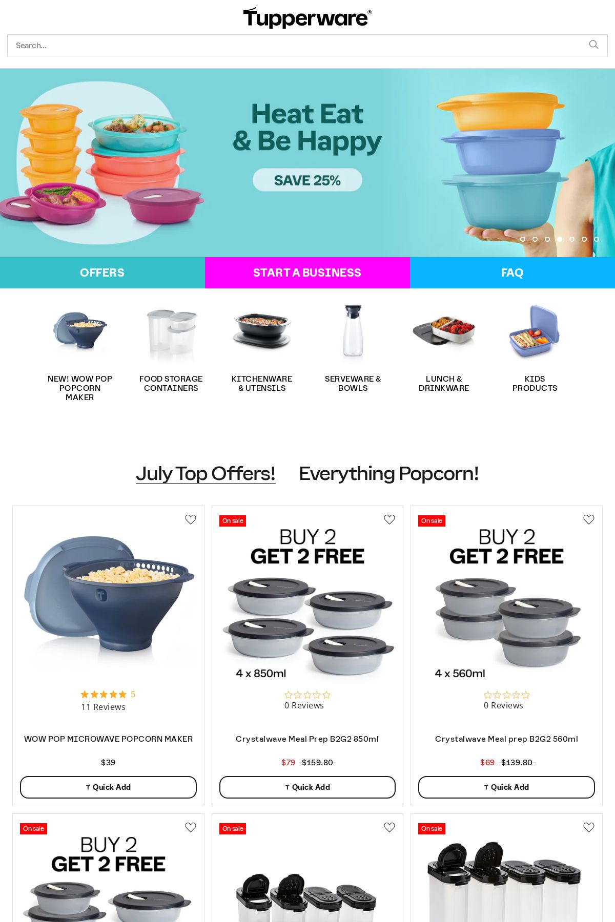 Catalogue Tupperware 22.07.2024 - 31.07.2024