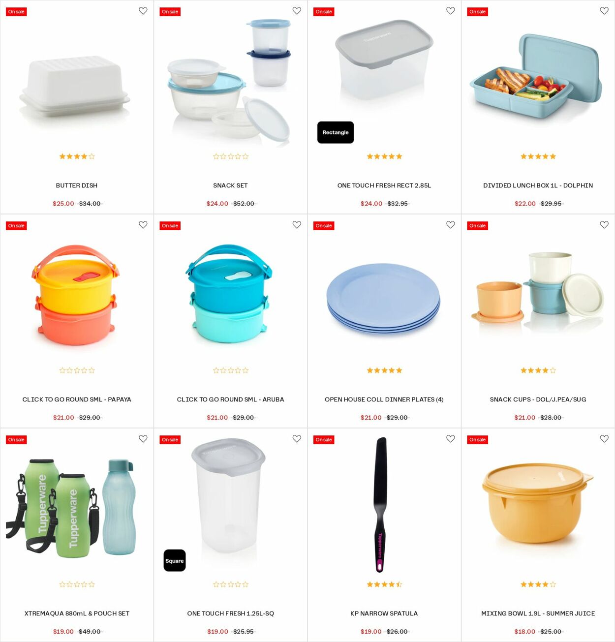 Catalogue Tupperware 29.07.2024 - 07.08.2024