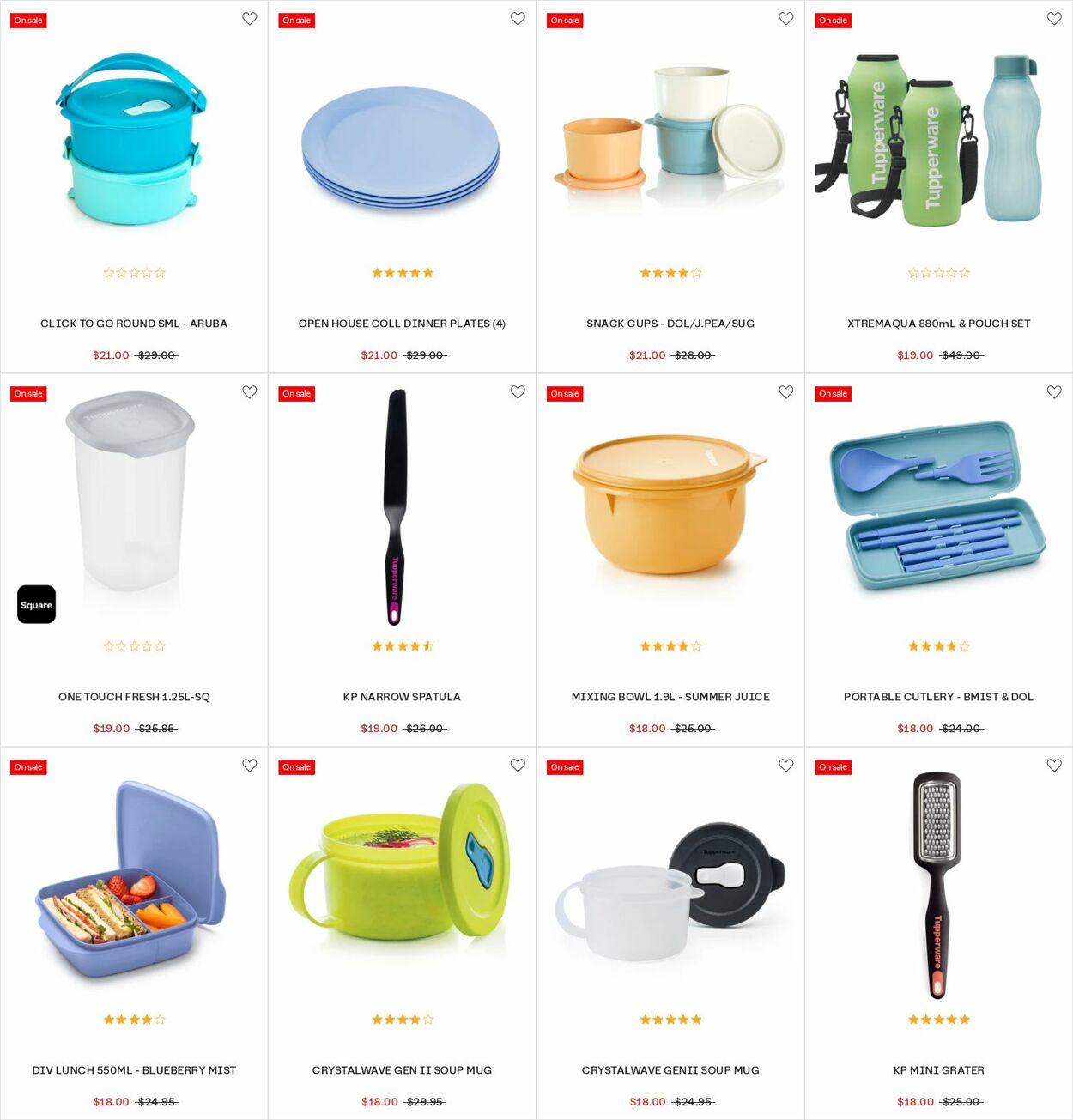 Catalogue Tupperware 05.08.2024 - 14.08.2024