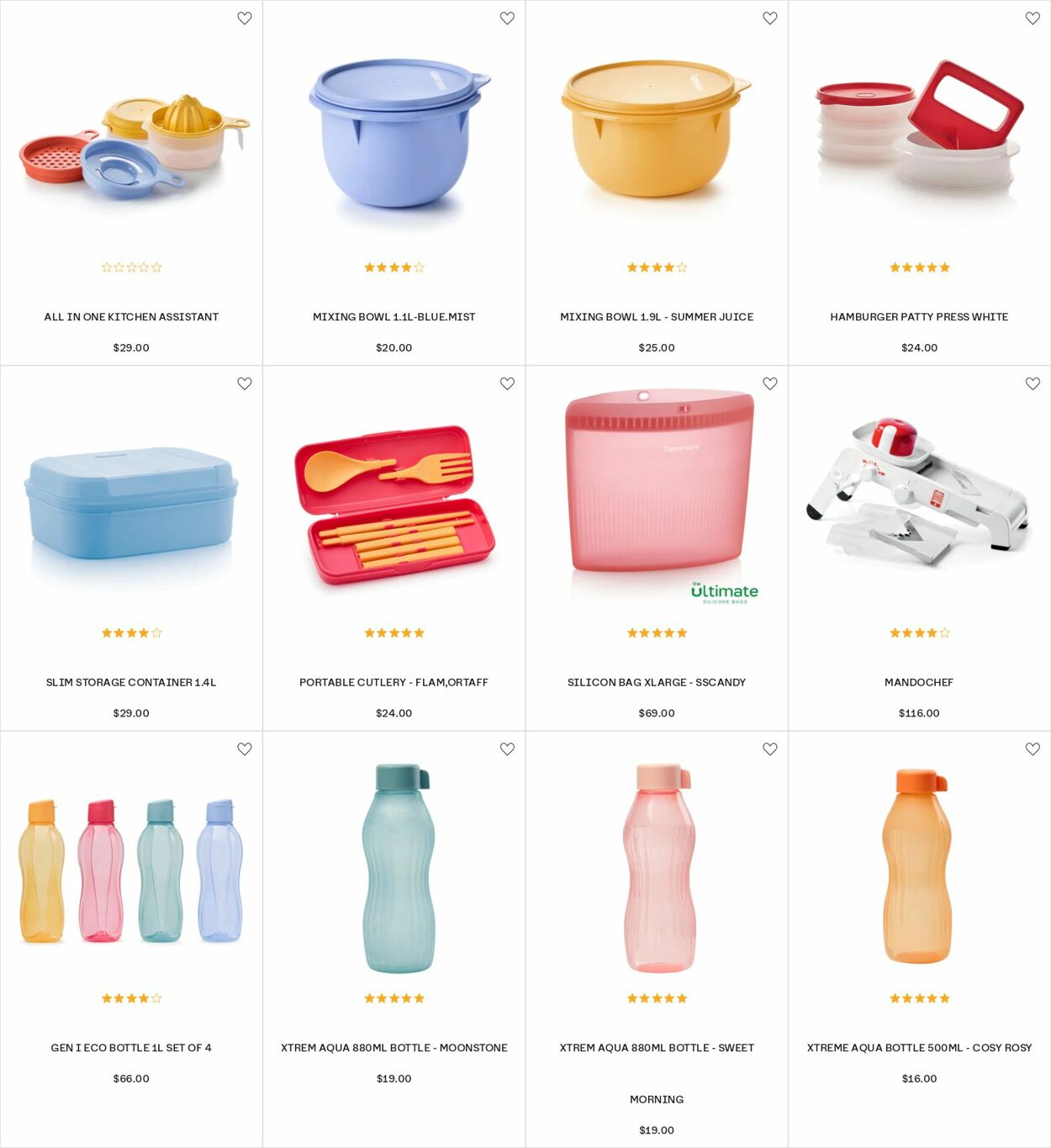 Catalogue Tupperware 08.07.2024 - 17.07.2024